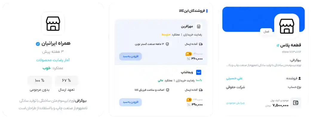 چند فروشندگی و فروشندگان